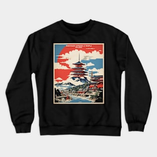 Naritasan Shinshoji Temple Japan Vintage Poster Tourism Crewneck Sweatshirt